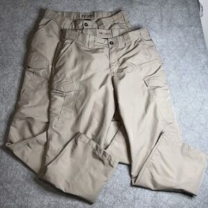 Lot Of 2 511 Tactical Pants Men 36x30 Tan Cargo Straight Ripstop Tactical Twill